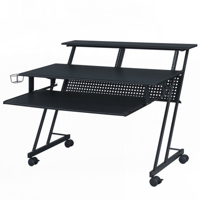 Desk with Keyboard Tray