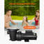 Pompe de piscine hors terre 2 HP / 0,44 HP Pompe de piscine à double vitesse 118 GPM / 57 GPM