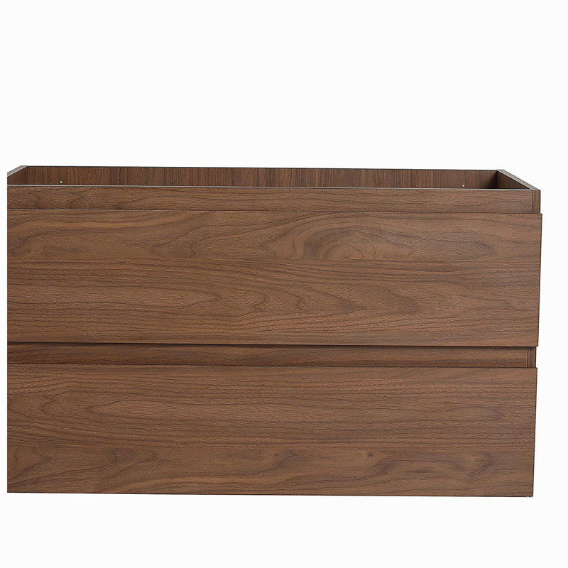 Armoire de salle de bain murale de 36 pouces (seulement la partie armoire), Chêne brun
