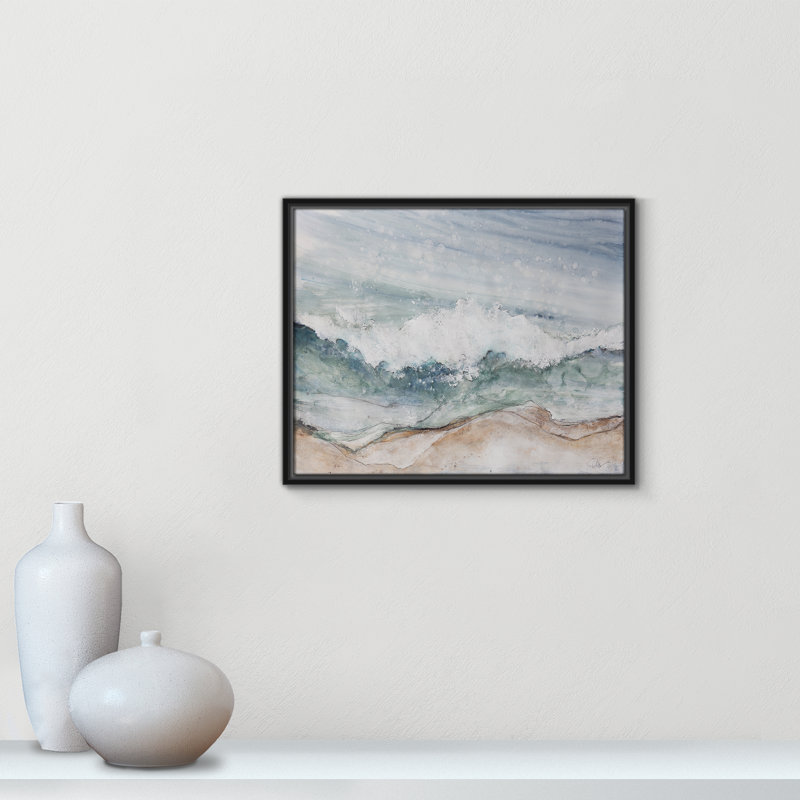 Morning Crush " Morning Crush " by Filippo Ioco, 17.5'' H x 21.5'' W x 2'' D, Black Framed