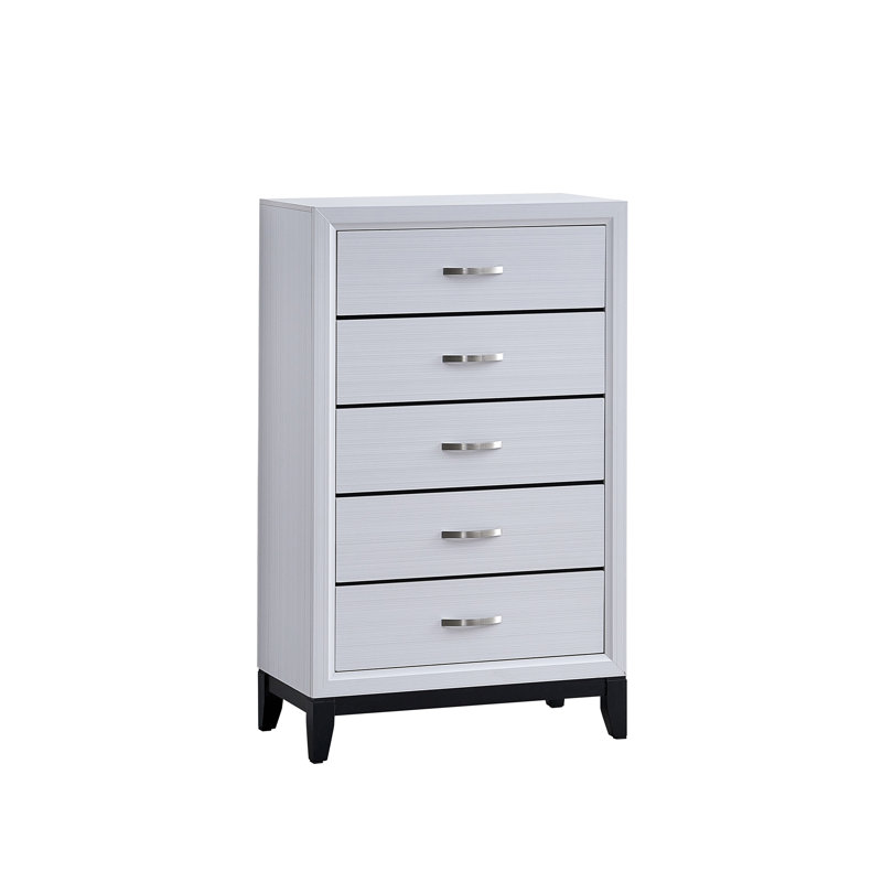 Commode Glasgow, blanc, Blanc