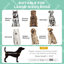 Lit pour chien surélevé 42 po x 30 po x 37 po avec auvent