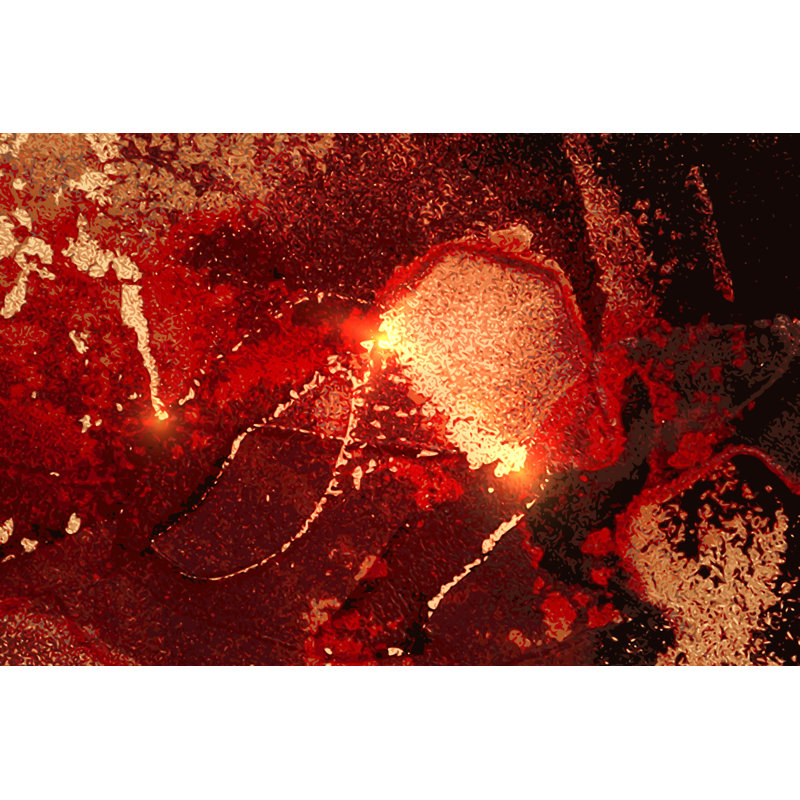 Candis Marble Texture by Oxana Litvinova - Wrapped Canvas Print, 20cm H x 30cm W x 3.8cm D
