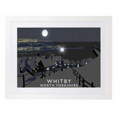 Whitby Night by Richard O'Neil - Print