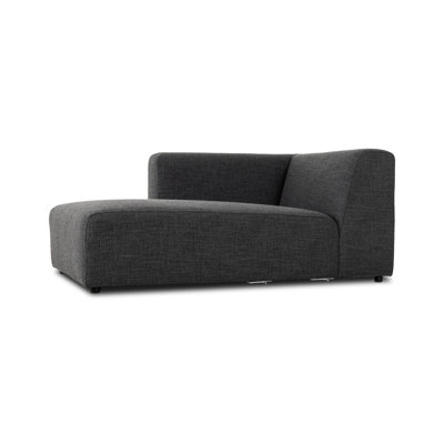 Chaise longue Sloan LAF gris anthracite PC-Saxon
