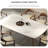 Luxury Rectangle Marble Dining Table Sets