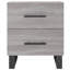 Maricrus 40cm W Iron Bedside Table-1953420108