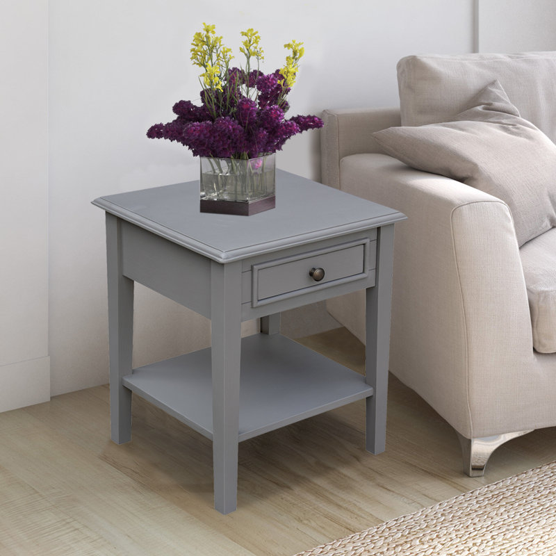 Schrum End Table, Gray