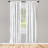 Geometric Semi-Sheer Rod Pocket Curtain Panels-1733974147