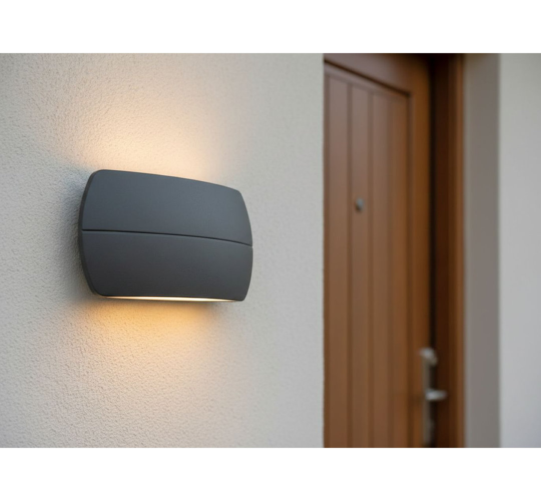 11cm H Integrated LED Outdoor Sconce