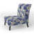 Victorian Cobalt Blue Brocade Victorian Pattern II selected