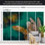 Papier peint abstrait - Jungle verte exotique-1595493310