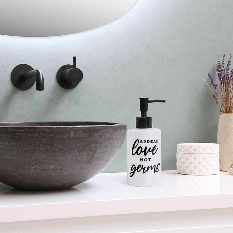 Pompe à savon Spread Love Not Germs