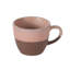 Ensemble de tasses et de soucoupes 8 pièces Gibson Elite William Crest, 4 tasses en grès et 4 soucoupes, glaçure réactive, tasses à espresso 3,5 oz, soucoupes de 5,5 po, ensemble de café rond, va au micro-ondes et au lave-vaisselle - rose-123751485