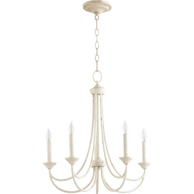 Polito 5 - Light Dimmable Classic / Traditional Chandelier