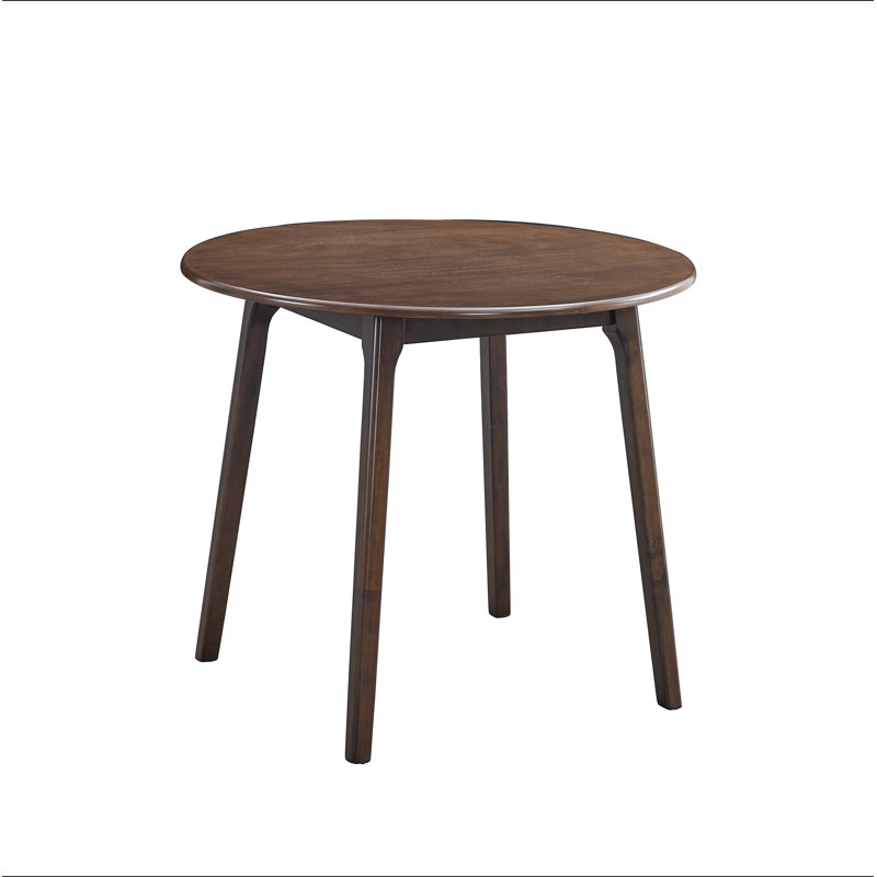 Keiki Walnut Finish Round Dining Table