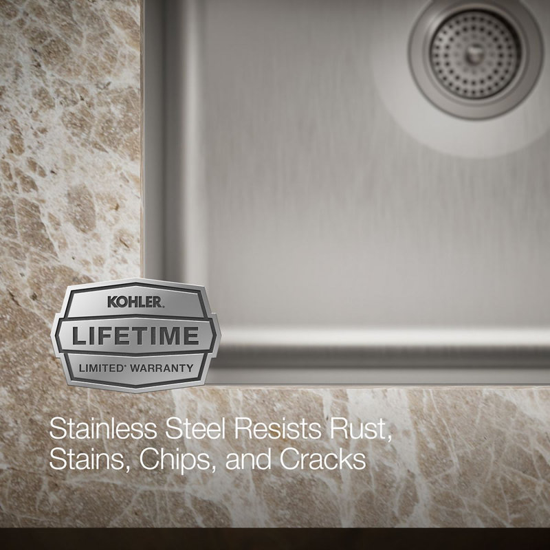 Undertone® 23" x 17-1/2" x 11-5/8" Undermount Utility Sink