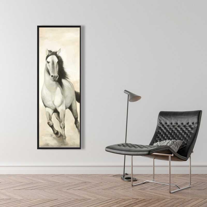 " Graceful Horse ", 48" H x 16" W