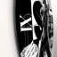 Horloge murale moderne Cyborg Body II monochrome-60329285