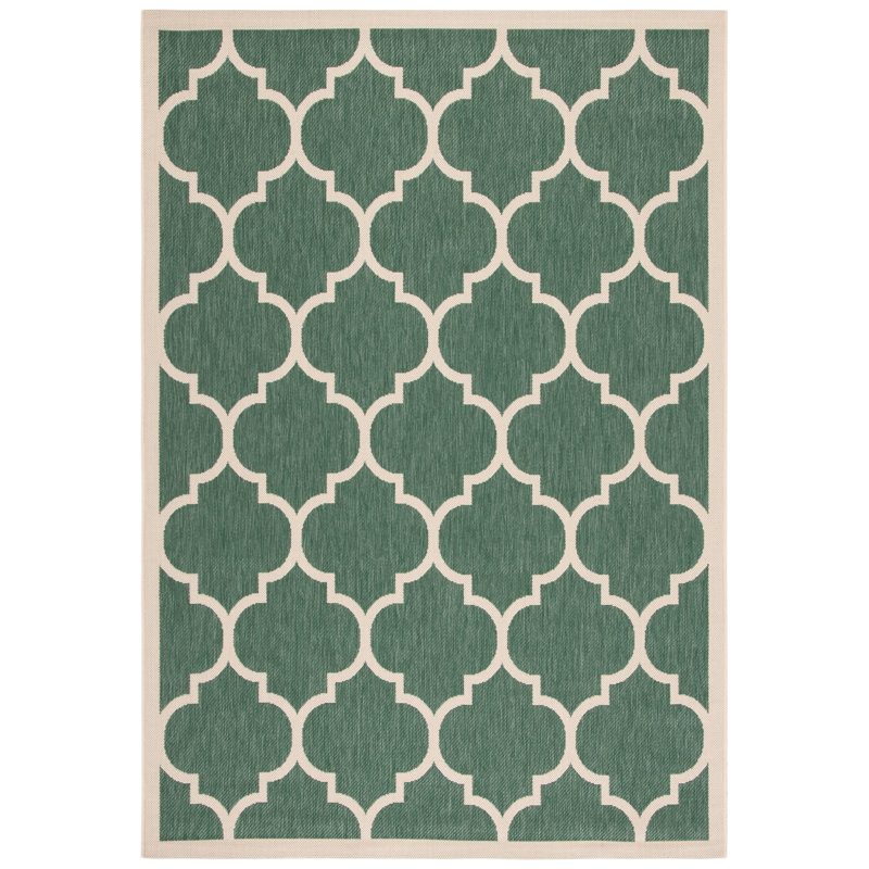 Anaelisa Performance Moroccan Indoor/Outdoor Area Rug, Rectangle 2' x 3'7"