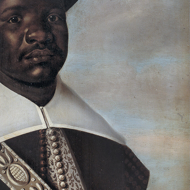 Don Miguel De Castro, Emissary Of Kongo Print by Jasper Or Jeronimus Becx