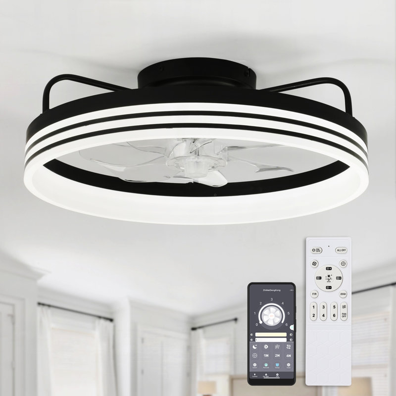 Hansbrough 20'' Ceiling Fan with LED Lights
