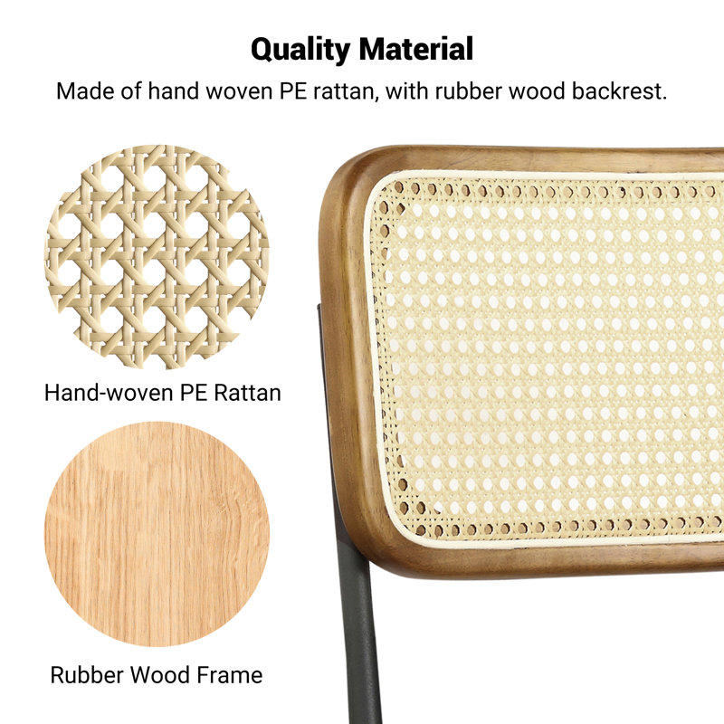Bodnar Upholstered Dining Chair, Brown Performance 