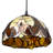 10.25"W Stained Glass Traditional Dome Shade Pendant-475500075