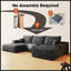 Canapé modulaire 107 po avec 1 repose-pieds Cloud