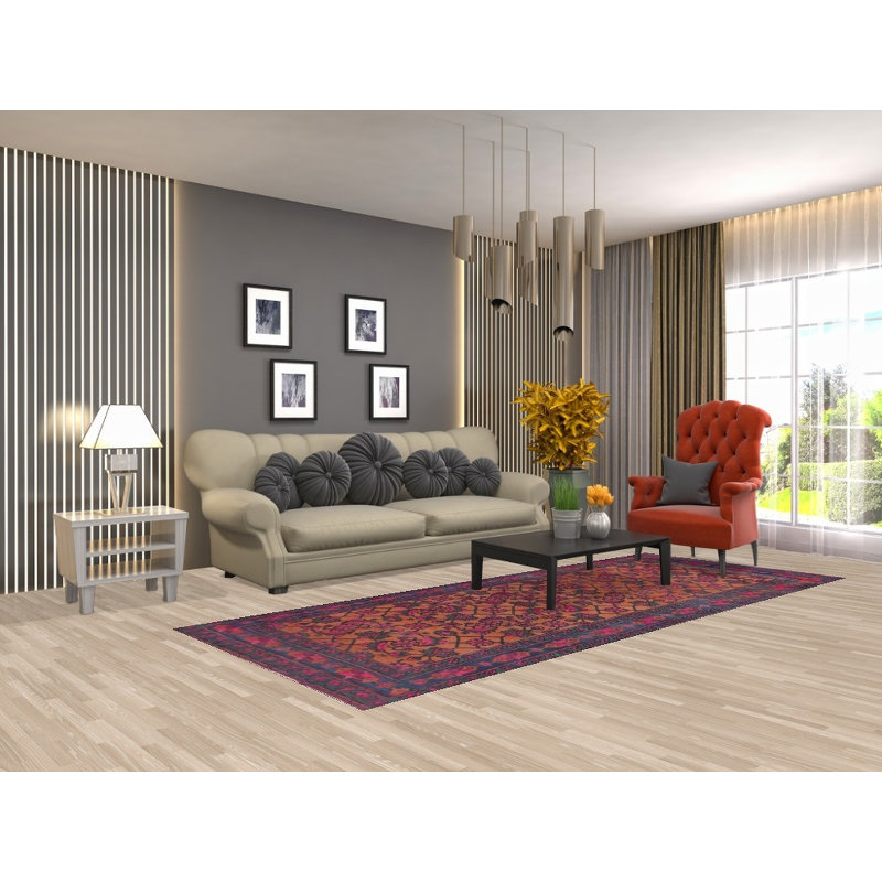 Tapis de couloir traditionnel surteint 4 x 10
