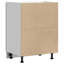 Subin Sink Base Cabinet