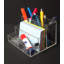 Organisateur de bureau en acrylique transparent