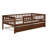 Wood Daybed With Trundle And Fence Guardrails-1441069260-1441069262