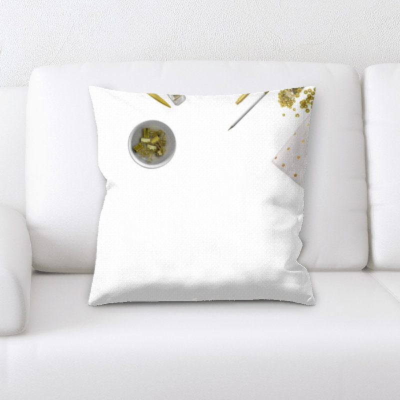 Microsuede Throw Pillow