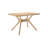 Muhsina Cross-Leg Dining Table -1436572482