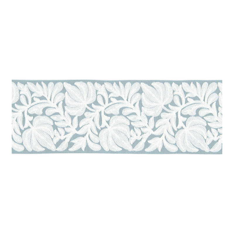 Botanica Coventry Embroidered Tape Fabric, Sky