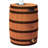 Good Ideas Rain Wizard Whiskey Style Rain Barrel with Overflow and Spigot-98666725-98666720