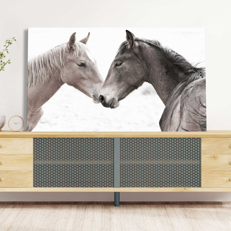 Gentle Herd - Photographie sur toile tendue, H 36 po x l 60 po x P 1,5 po