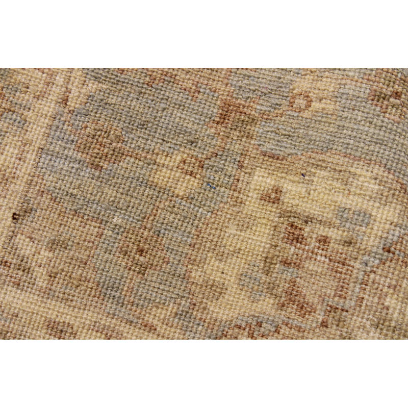 Tapis de couloir oriental en laine noué à la main de 2 pi 8 po x 12 pi 6 po Grigori