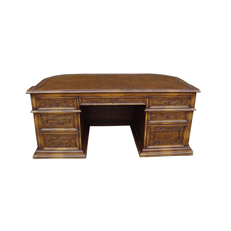 Classico Executive Desk, Rustic