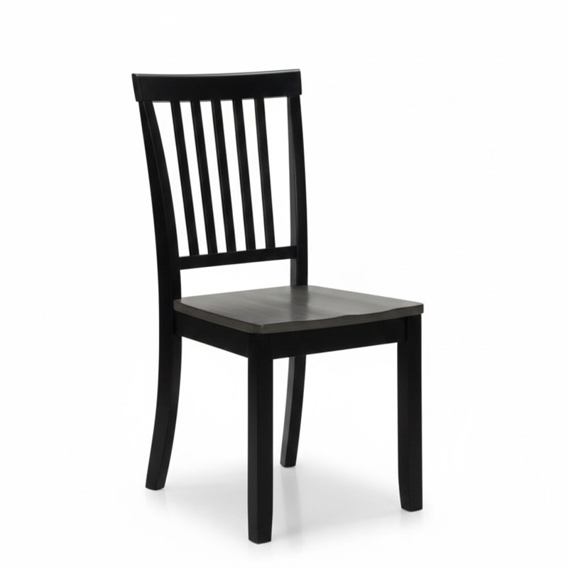 Zachary Black/grey Side Chair (set Of 2)