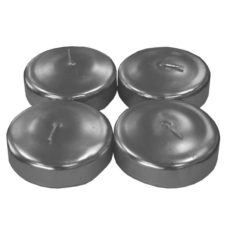 Bougie parfumée, Argent