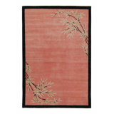 Hand Knotted Wool Floral Area Rug