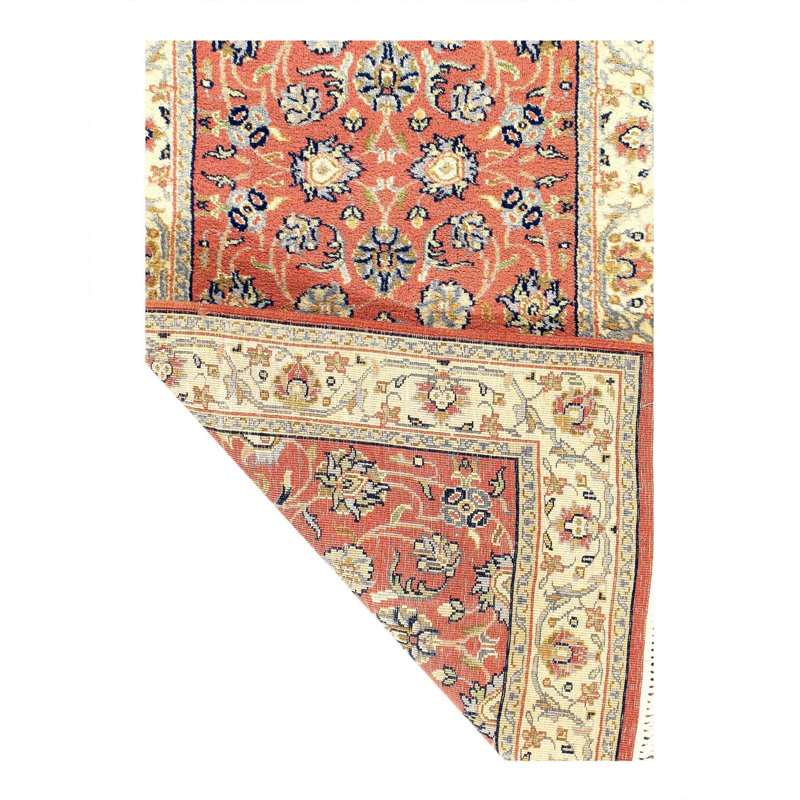 Oriental Area Rug in Rose