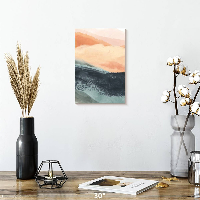 Avery Dark Soft Waves II, 12" H x 8" W