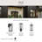 Ryle One-Light Extra Large Wall Lantern with Clear Glass Panels-127681966