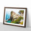 View of Cinque Terre in Italy - Picture Frame Graphic Art Print on MDF-56734659-56734660