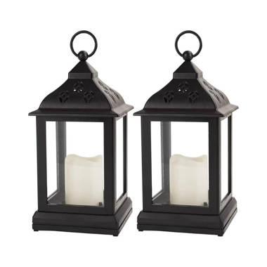X－MAX FURNITURE 14.4'' Battery Powered Outdoor Lantern
