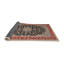 Tapis rouge/beige/noir traditionnel Eukleides-460994049
