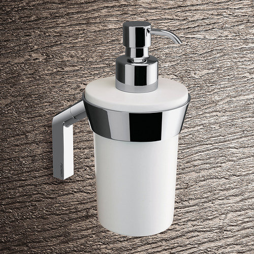 Karma Porcelain China Soap Dispenser